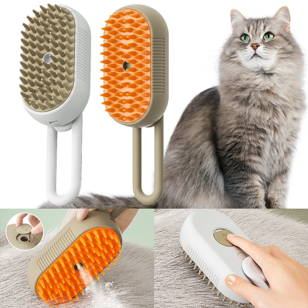 Cat & Dog Steamy Brush - La Spazzola a Vapore per una Cura Completa del Pelo - Widrop