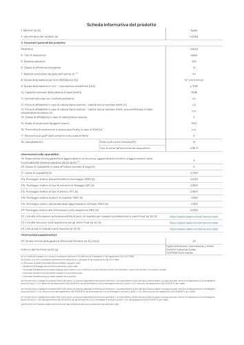 Apple iPad con chip A16: display Liquid Retina da 11'', 128 GB, Wi Fi 6, fotocamera frontale e posteriore da 12MP, Touch ID, autonomia di un giorno intero di batteria — Argento