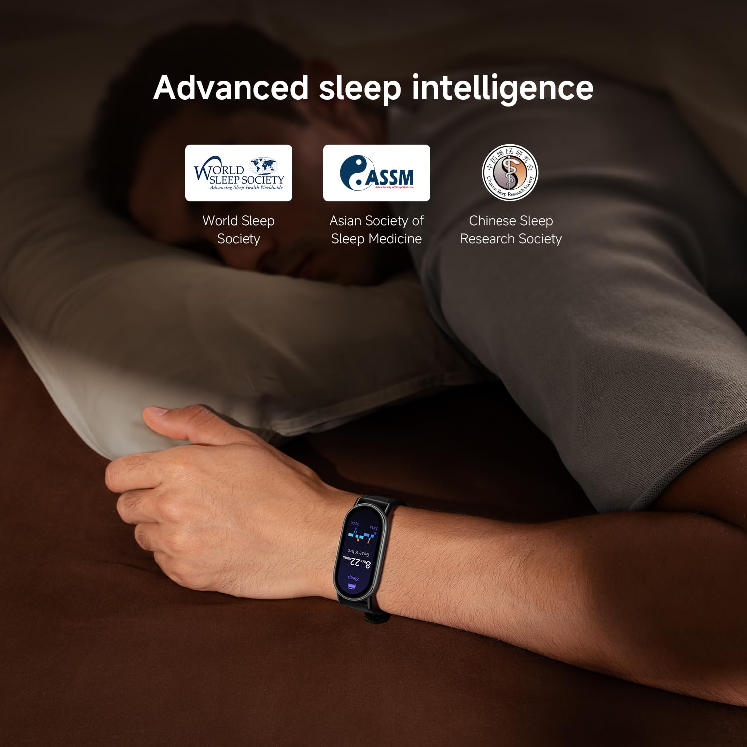 XIAOMI Smart Band 10 (Smart Watch, Fitness Tracker), display AMOLED 1.72'', autonomia fino a 21 giorni con ricarica rapida, monitoraggio accurato del benessere, Android & iOS, 5ATM, bussola