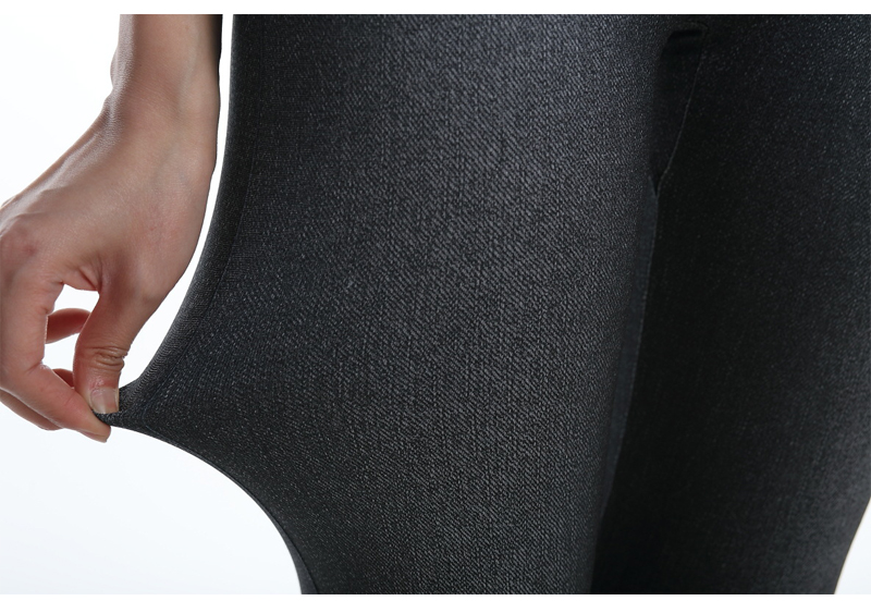 Collant Effetto Jeans